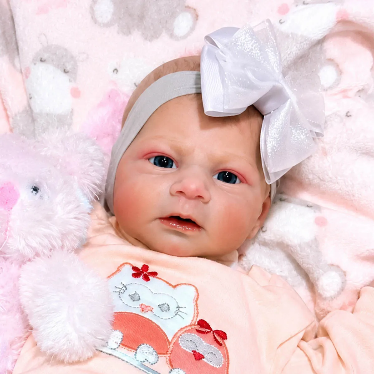 Bebê reborn menina elijah realista, peça artesanal da Iza Reborn – foto 4 Bebê reborn menina elijah realista, peça artesanal da Iza Reborn – foto 4