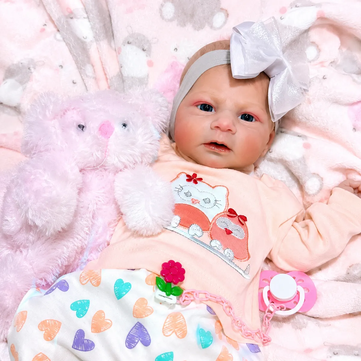 Bebê reborn menina elijah, feito à mão na Iza Reborn – foto 6 Bebê reborn menina elijah, feito à mão na Iza Reborn – foto 6