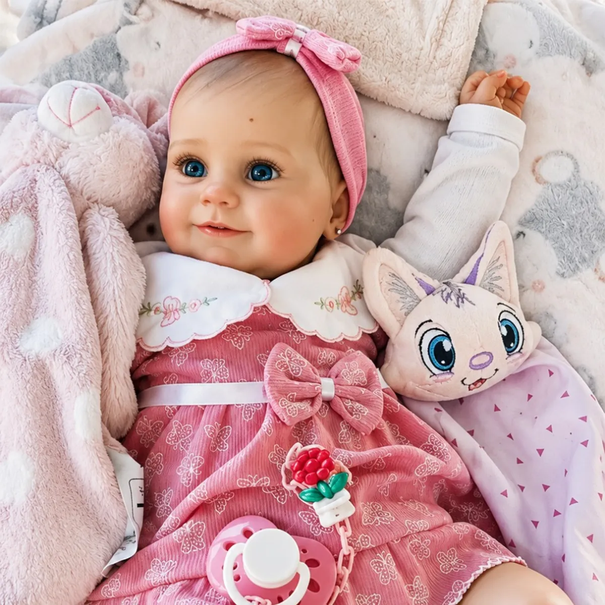 Bebê reborn kit maddie, feito à mão na Iza Reborn