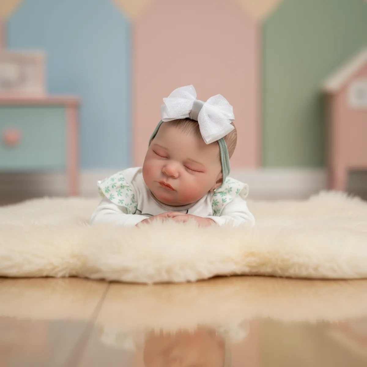 Bebê reborn realista feito à mão, peça artesanal Iza Reborn para conforto emocional Bebê reborn realista feito à mão, peça artesanal Iza Reborn para conforto emocional