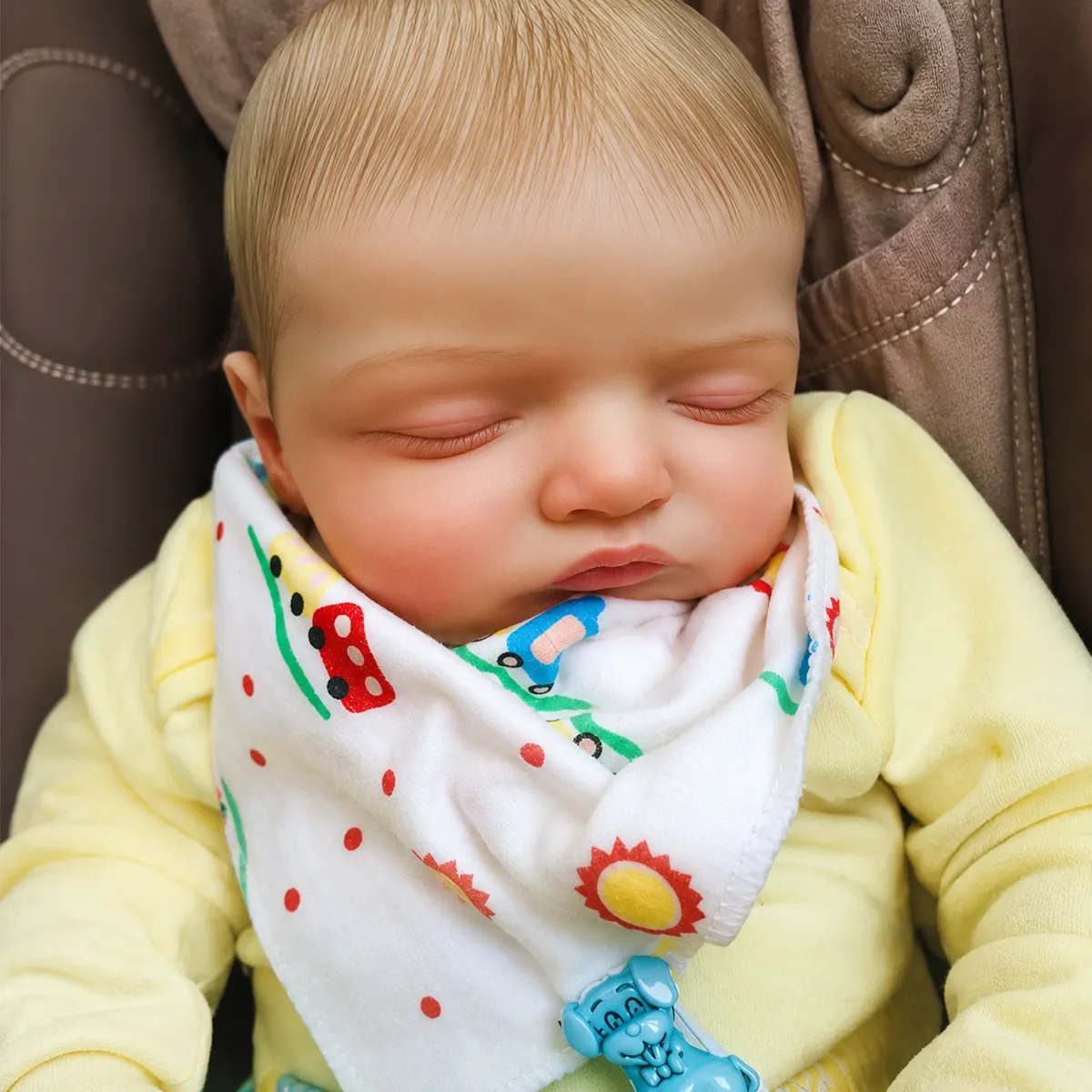 Bebê reborn menino rosalie em detalhe do rosto realista – foto 2
