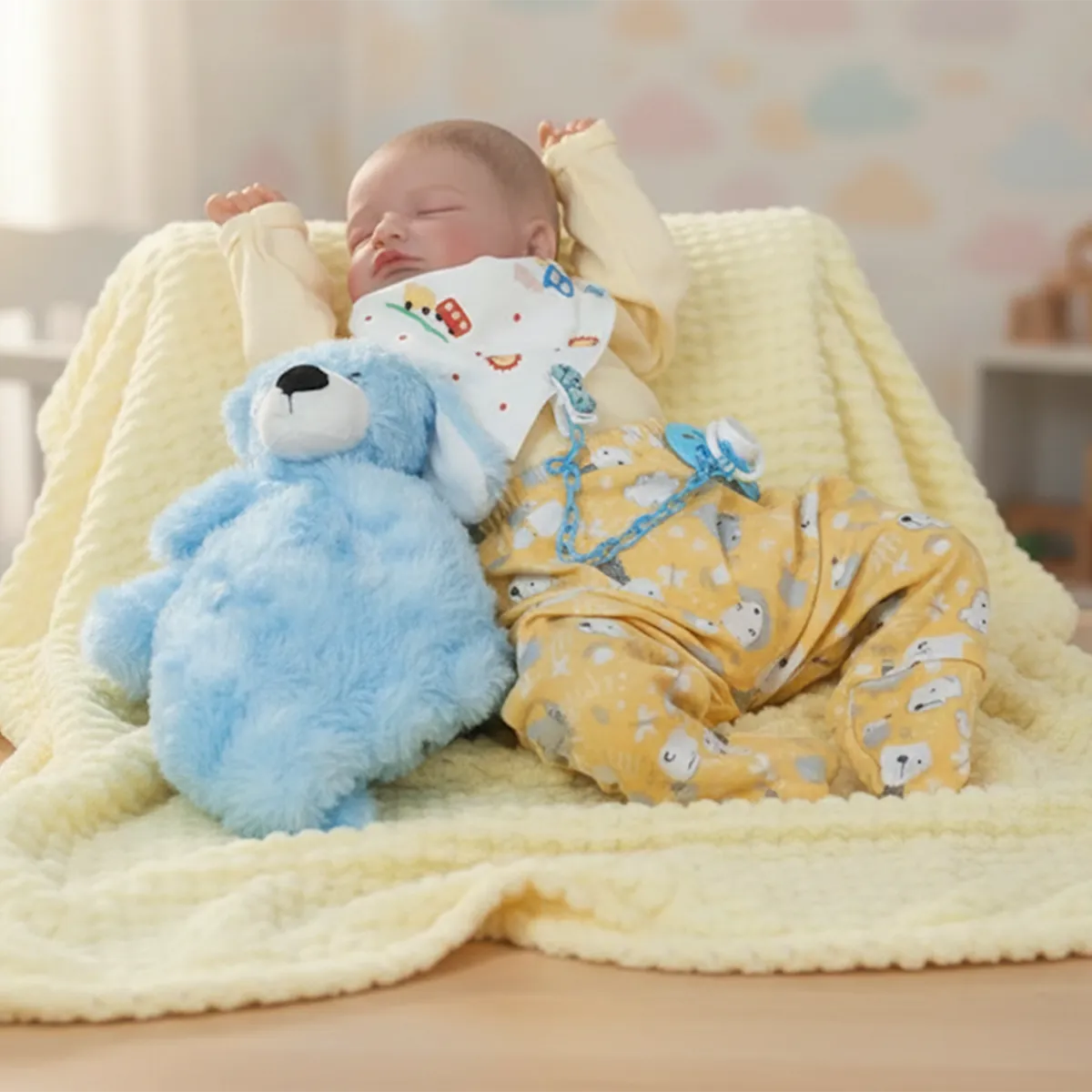 Bebê reborn menino rosalie, feito à mão na Iza Reborn