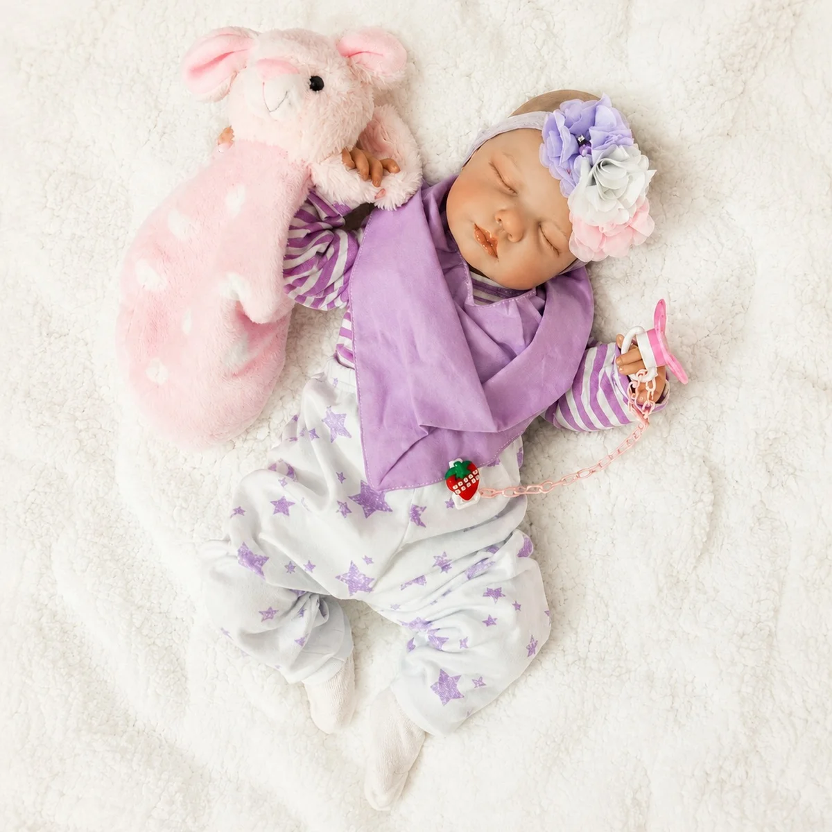 Bebê reborn lou lou com acabamento premium feito à mão – foto 5 Bebê reborn lou lou com acabamento premium feito à mão – foto 5