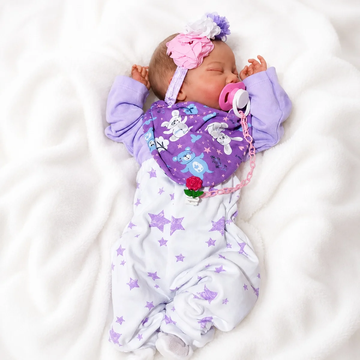 Bebê reborn menina charlotte, feito à mão na Iza Reborn