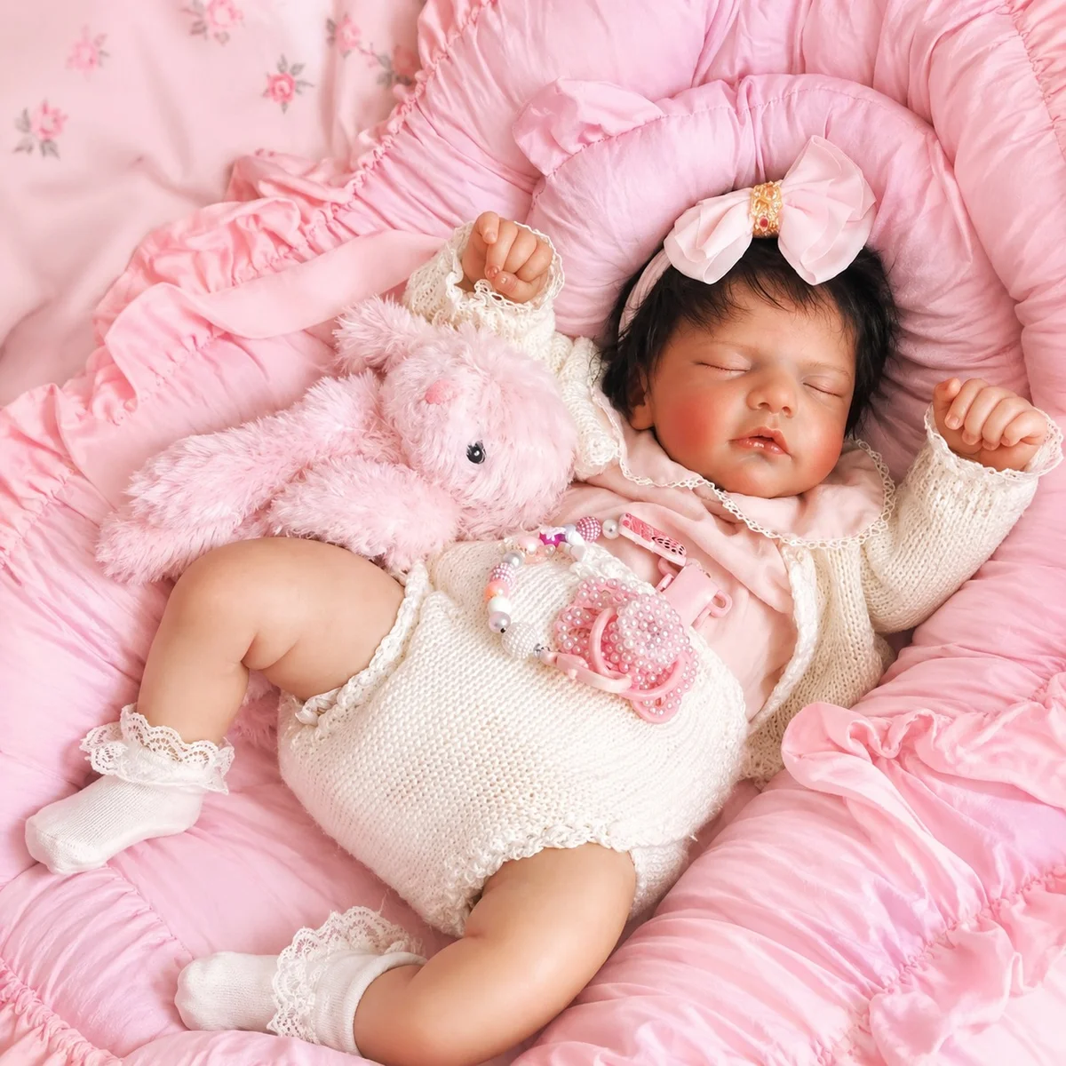 Bebê reborn menina sam realista, peça artesanal da Iza Reborn – foto 4 Bebê reborn menina sam realista, peça artesanal da Iza Reborn – foto 4