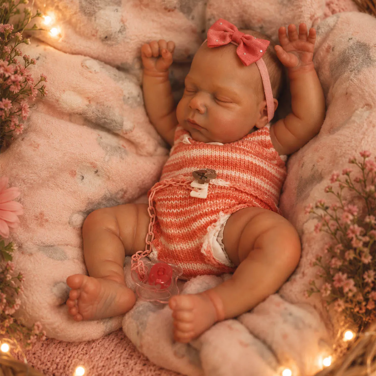 Bebê reborn menina marley, feito à mão na Iza Reborn